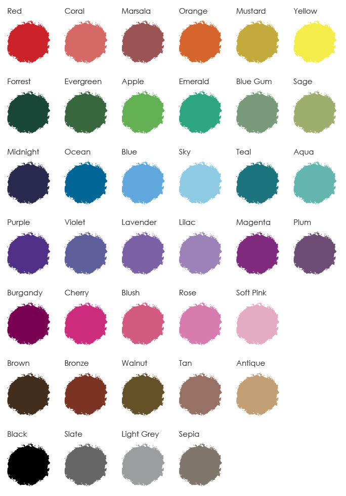 Colour library – Seed Paper Australia